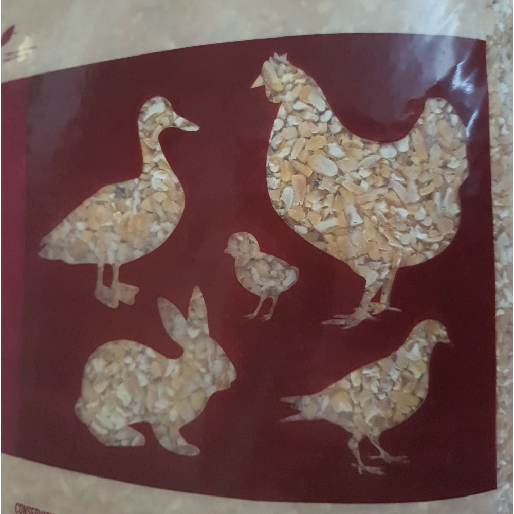 Maïs concassé 20 kg alimentation basse cour