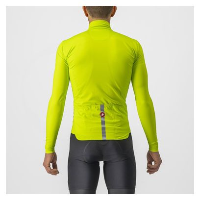 Maillot manches Longues Castelli PRO Thermal Mid Jaune