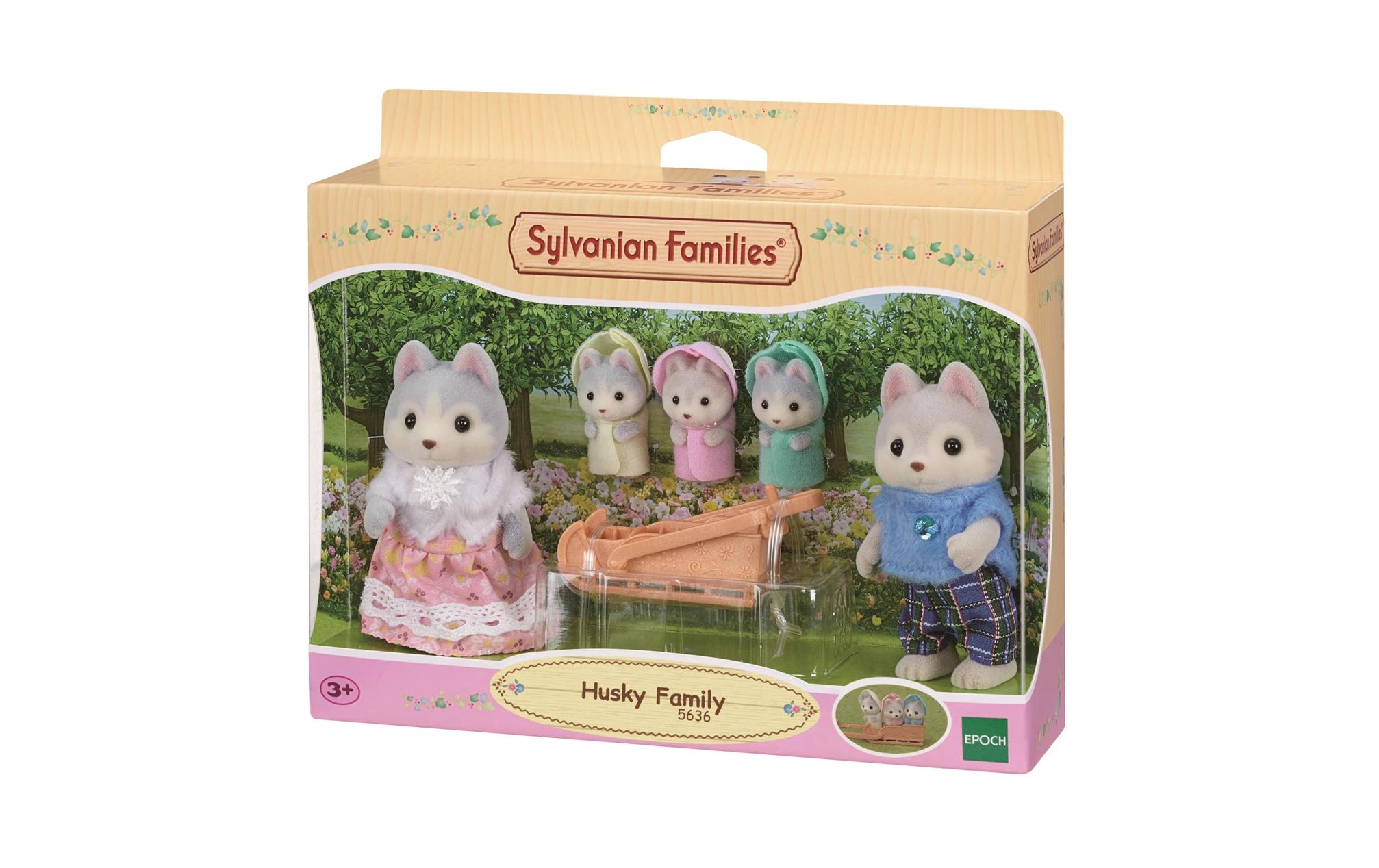 Sylvanian Families Husky FamilieSpiel-Set mit Figuren