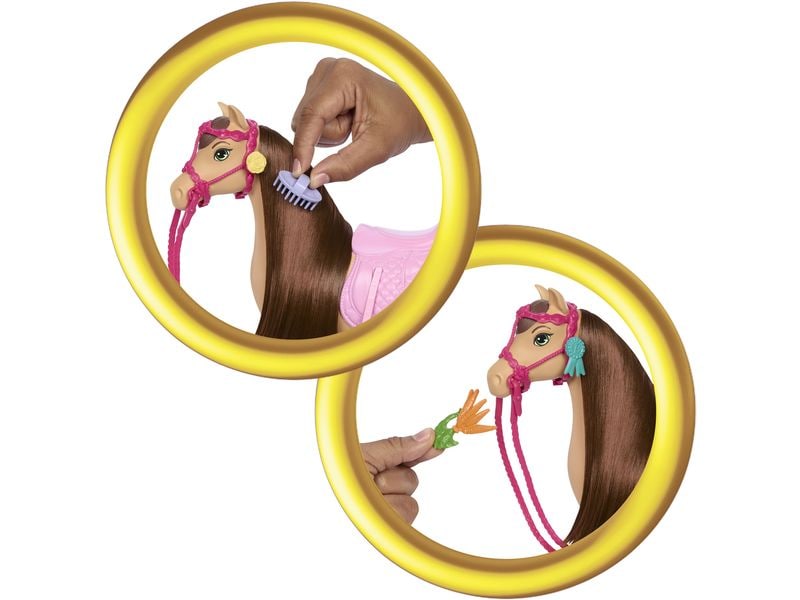 Barbie Spielset Barbie The Ultimate Stable Pferdestall-Spielset mit Puppe, Spielzeugpferd und Zubehör
