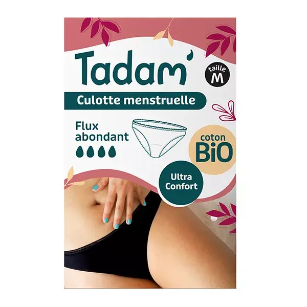 Calcinha para fluxo menstrual intenso Tadam', tamanho M