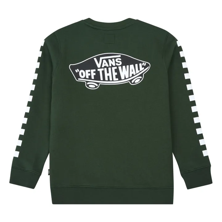 Vans Sweat Exposition Check Crew | Noir