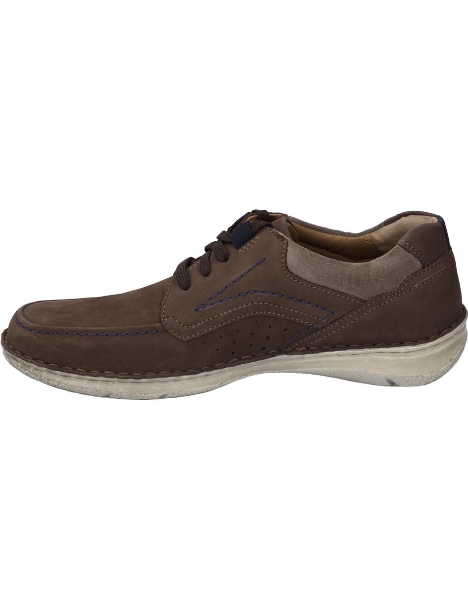 Halbschuh Anvers 91, braun-kombi