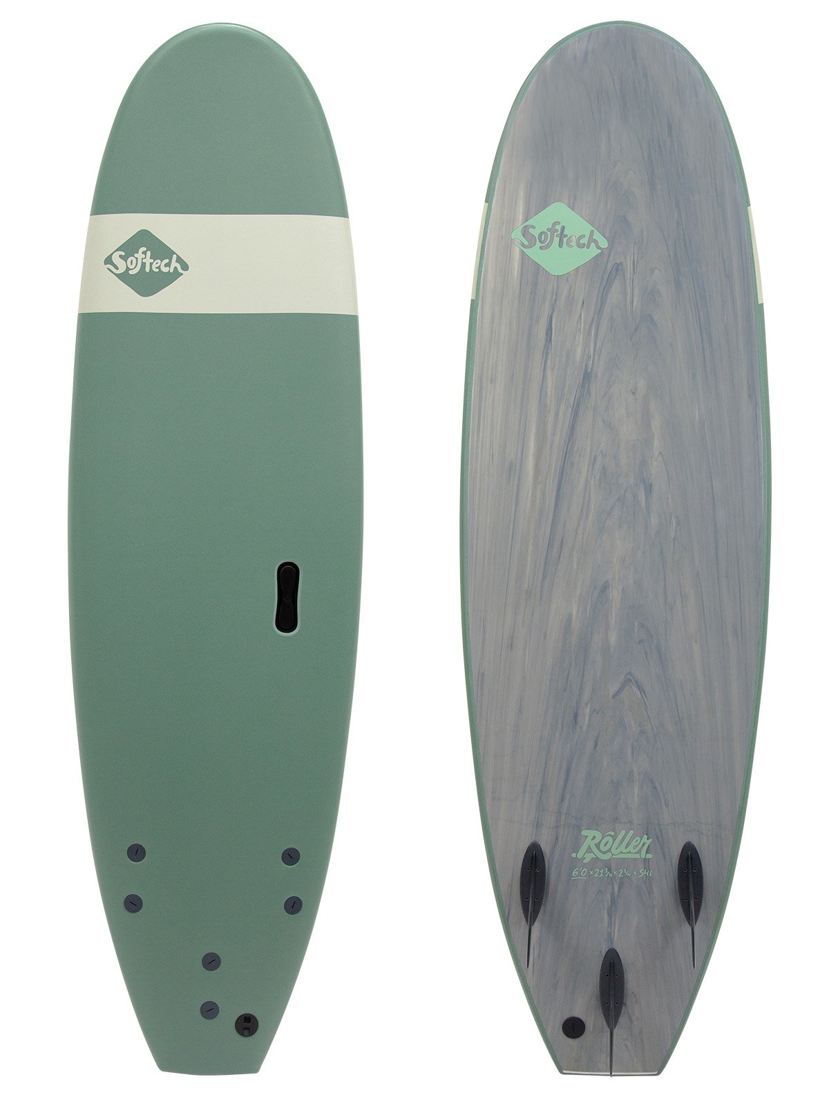 Softech Roller - 8'4 -  Thruster Clay