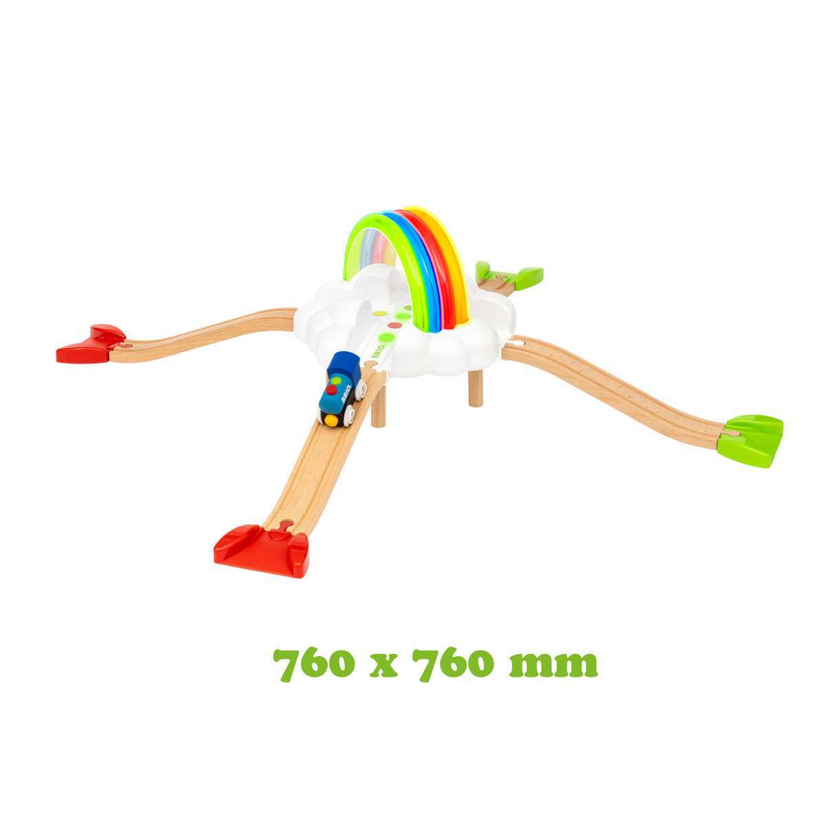 BRIO Spiel Mein erstes Bahn Regenbogen-Set