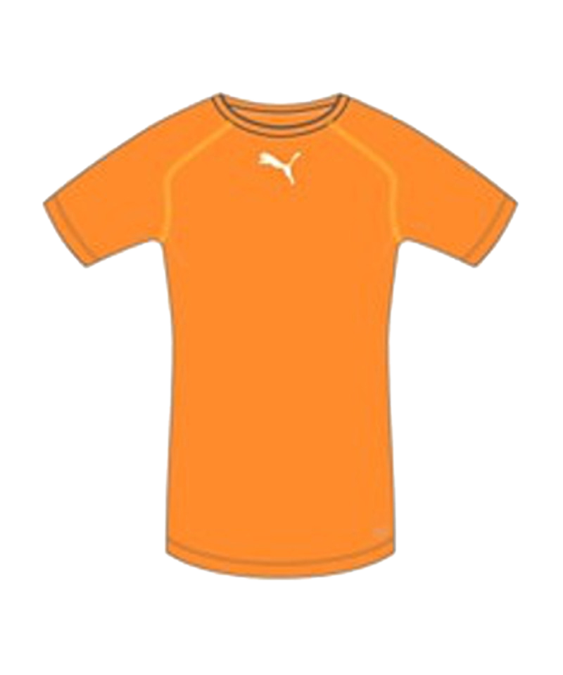 PUMA TB Shortsleeve Shirt Orange F08