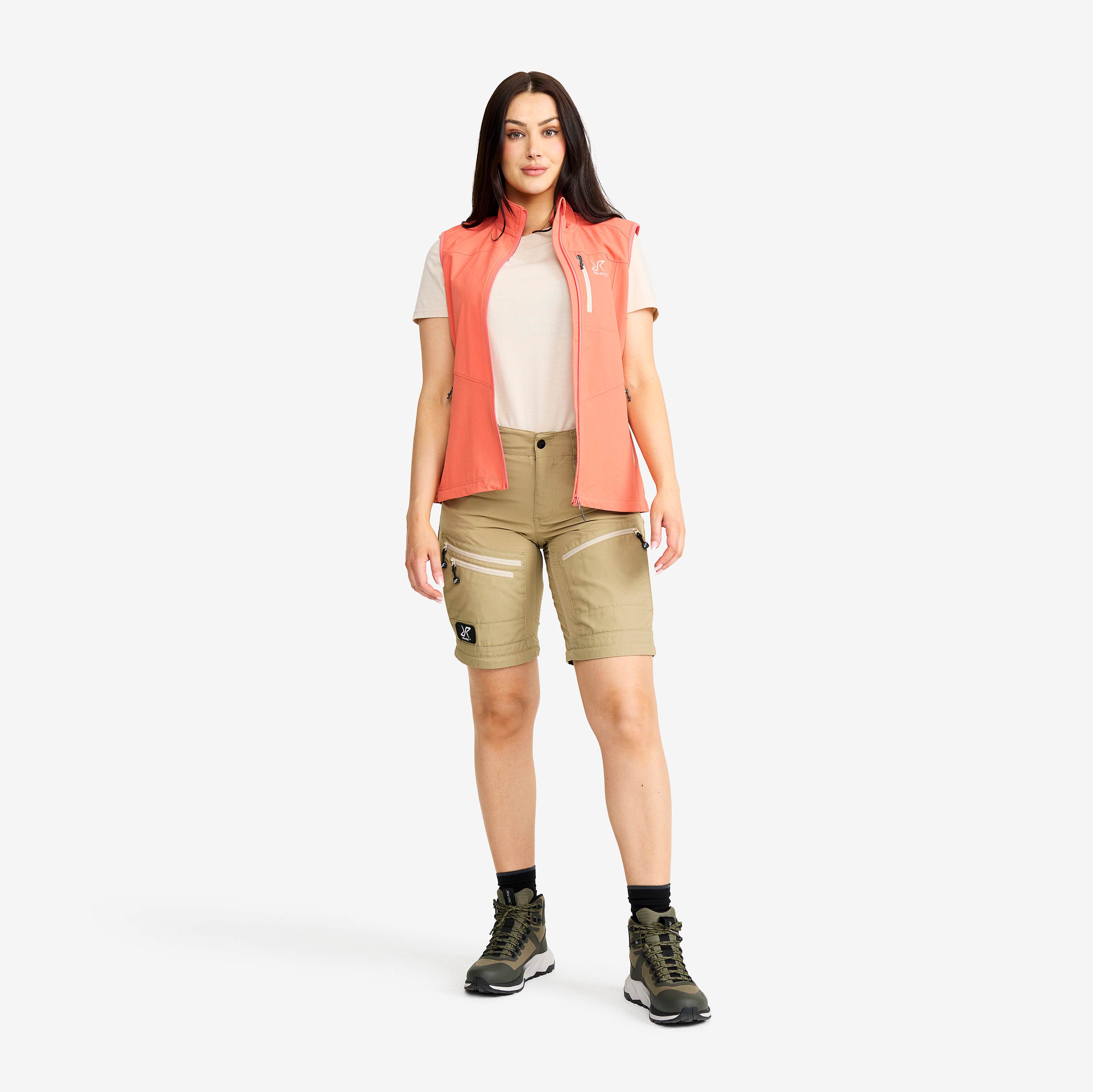 RVRC GP Pro Zip-off Pants Dame Khaki