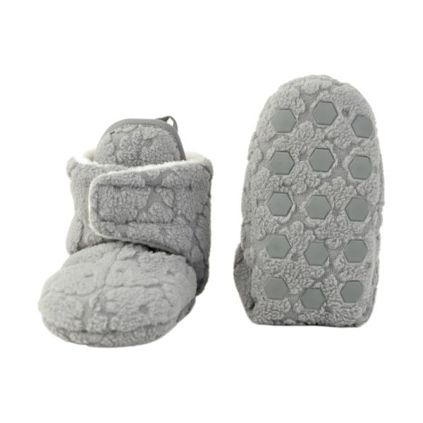 Lodger Folklore Fleece Slofjes Mauve 0-3 Mnd