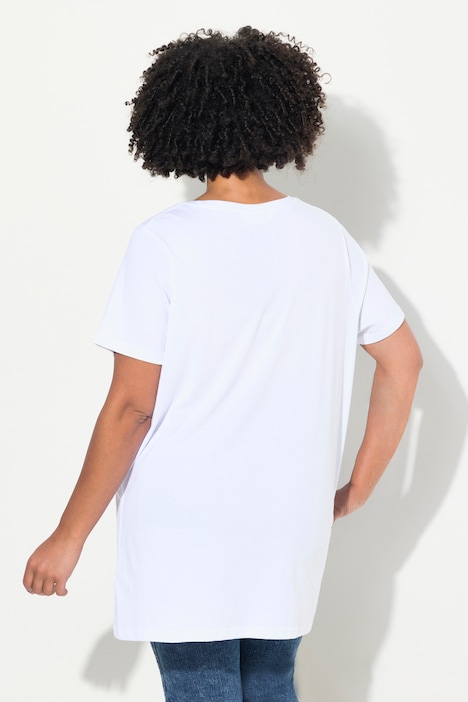 T-Shirt, Frauen-Motiv, Rundhals, Halbarm