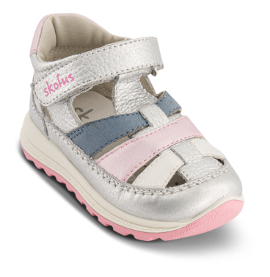 Skofus Babysandal Sølv 4832100102