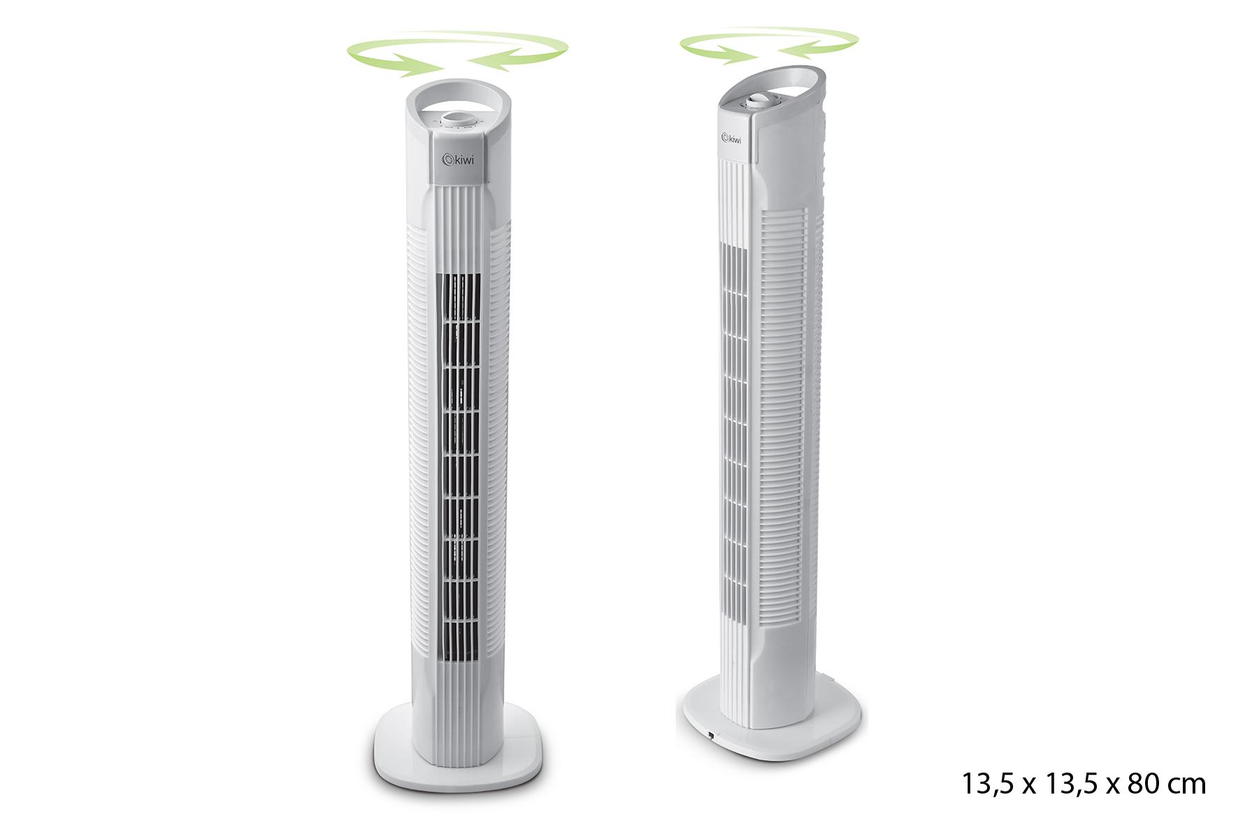 VENTILATEUR COLONNE BLANC 78CM