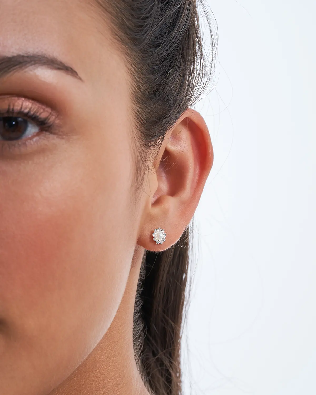 Ohrstecker - Pearly Flower