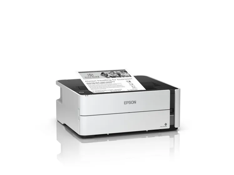 Epson EcoTank M1170 - Printer - S/H - Duplex - blækprinter - kan genopfyldes - A4/Legal - 1200 x 2400 dpi - op til 20 spm - kapacitet: 250 ark - USB 2.0, Gigabit LAN, Wi-Fi(n) - hvid