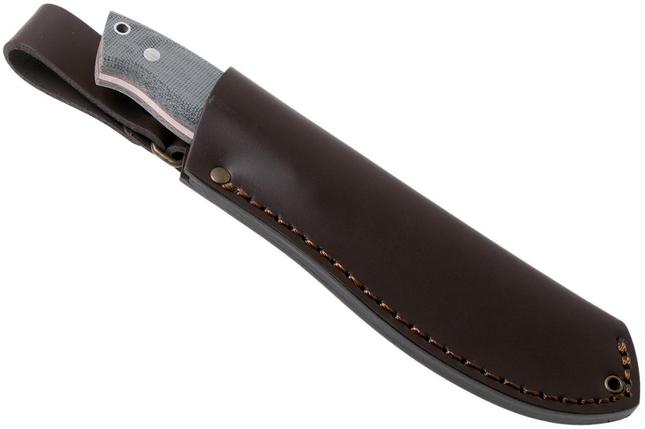 Brisa Nessmuk 125 Black Canvas Micarta 32086 outdoormes