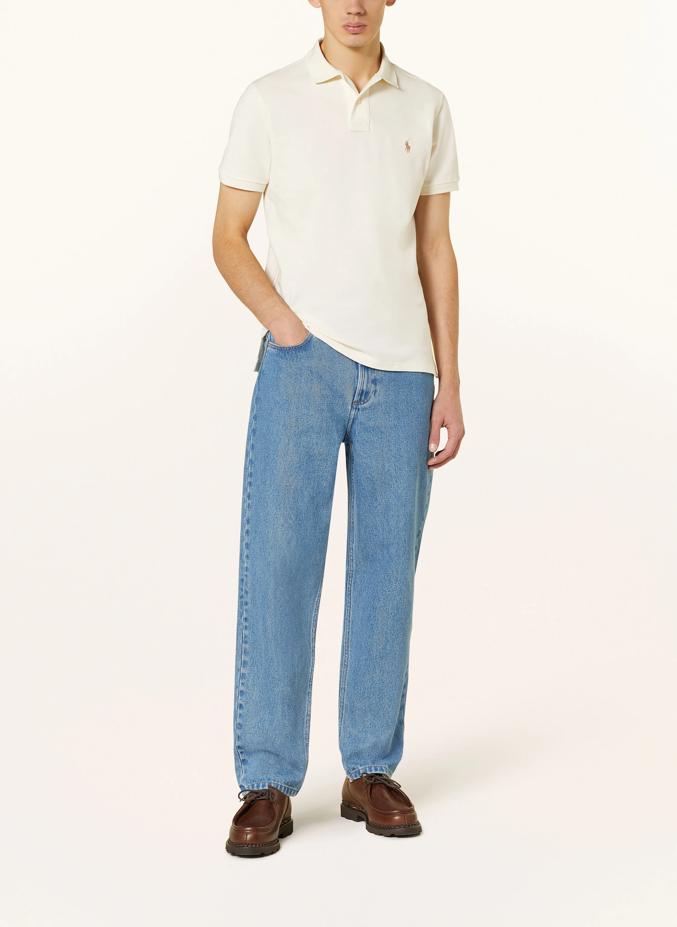 POLO RALPH LAUREN Piqué-Poloshirt Custom Slim Fit