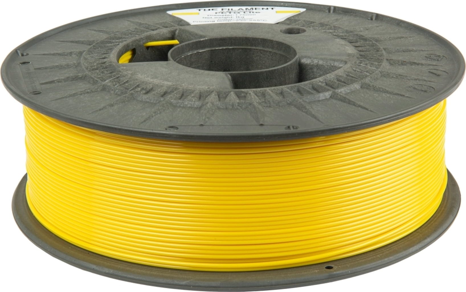 The Filament  PETG Lite Yellow, 1,75 mm / 1000 g    Technisches PETG für zuverlässige Alltagseinsätze in Yellow