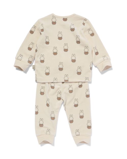 pyjama Miffy velours blanc cassé