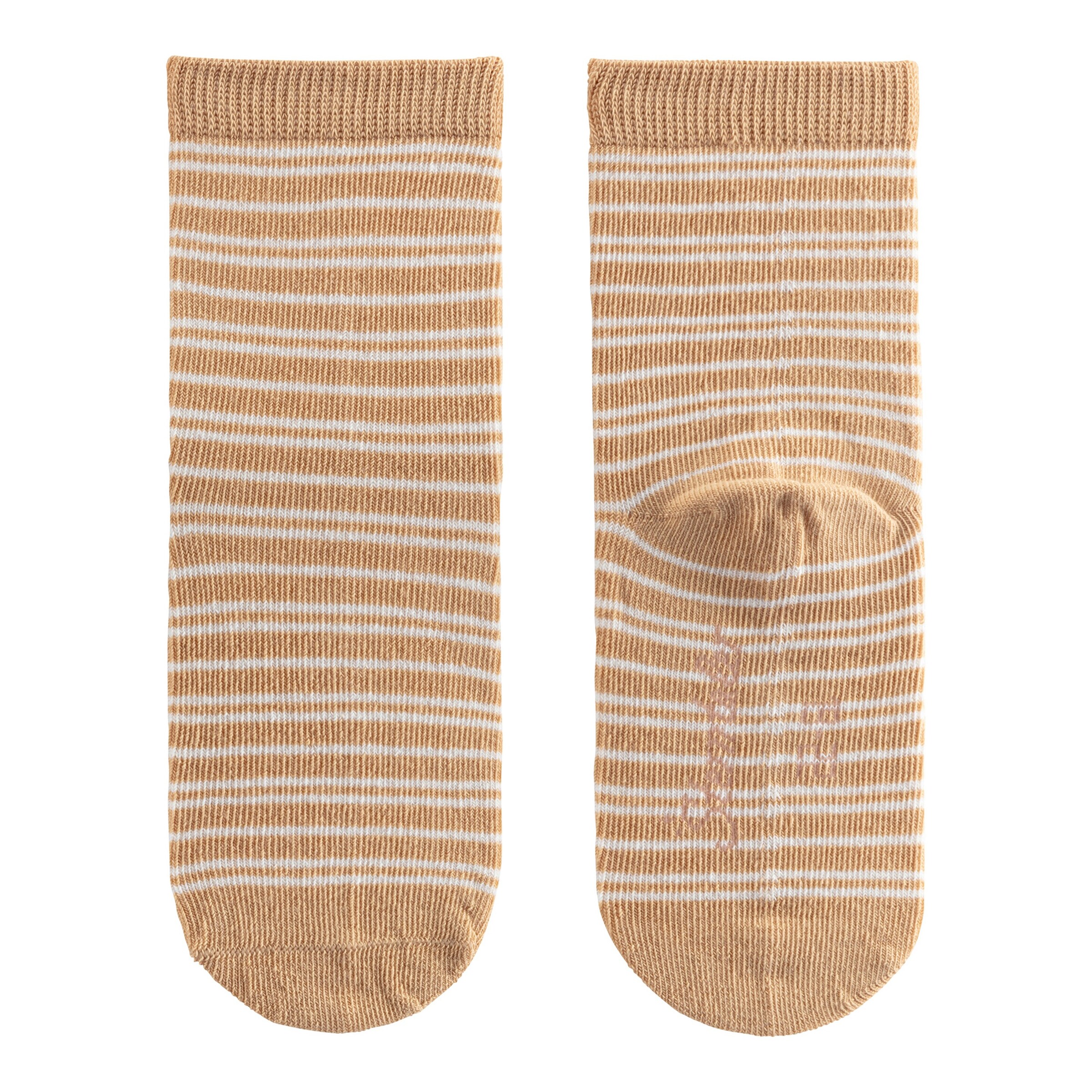 Sterntaler 4er-Pack Socken Pfoten Ringel  natur/beige/braun