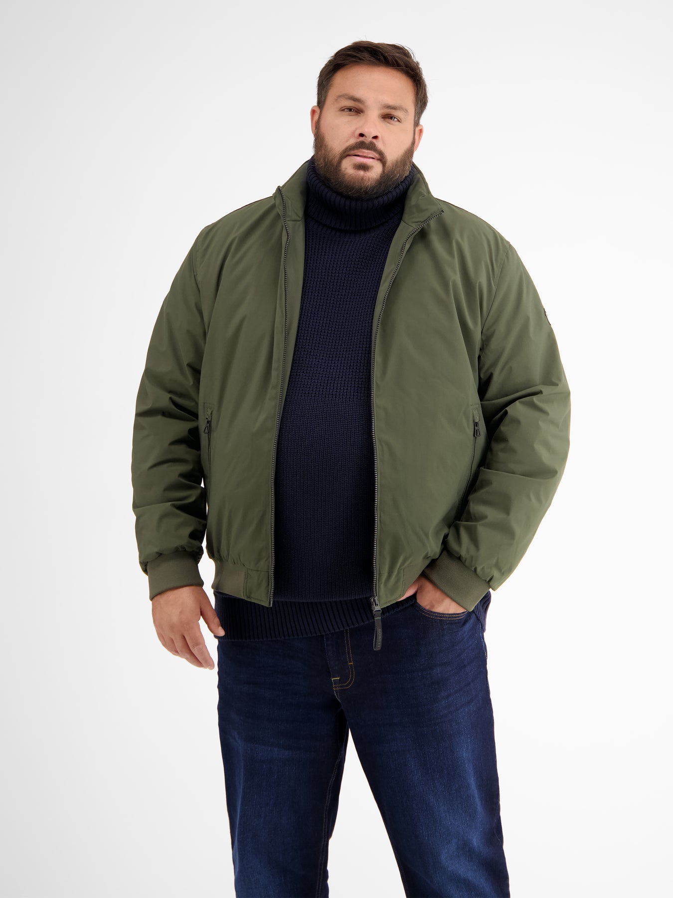 Blouson mit funktionalen Eigenschaften für Herren in Übergrößen