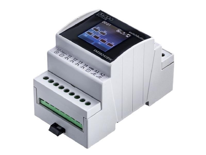 Elbro SwitchButler SMSB242BW 4G/Bluetooth Fernschalt- und Überwachungsmodul 4G/Bluetooth