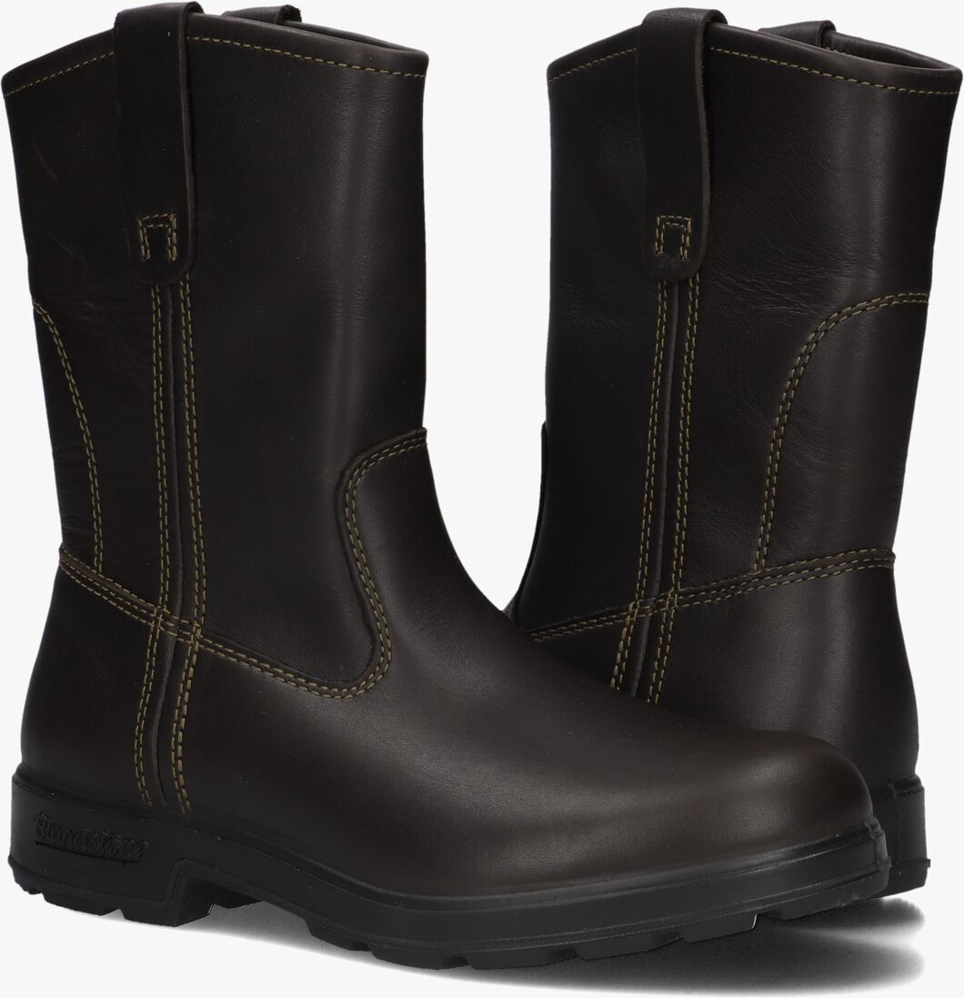 bruine blundstone boots rigger dames