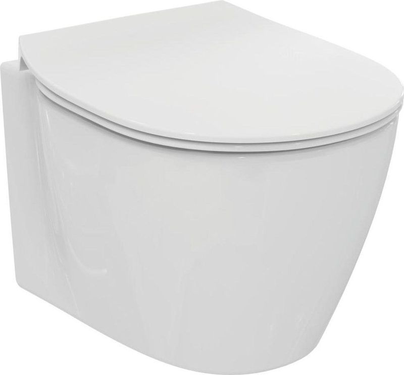 Ideal Standard - CONNECT - WC-bril - Wit - Duroplast - Softclose