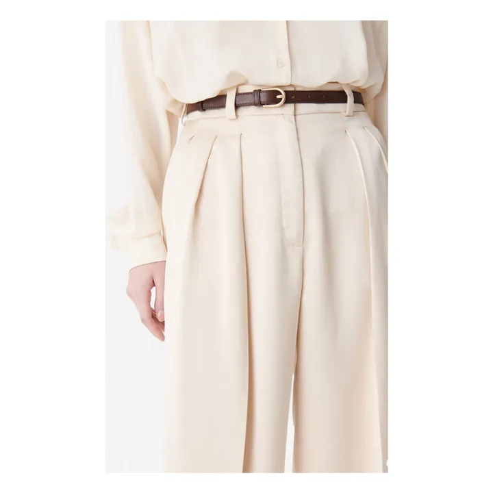 Vanessa Bruno Pantalon Droit Bjorn | Grège