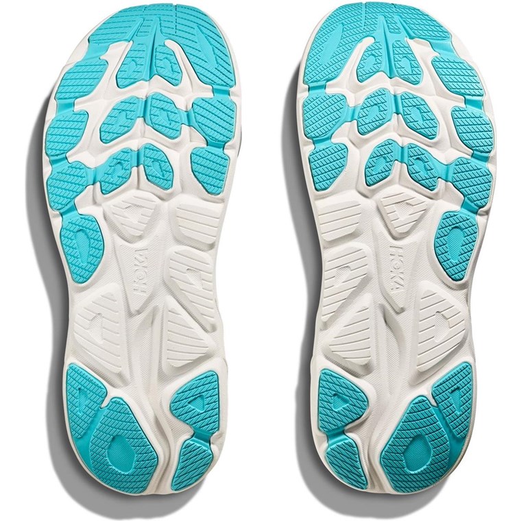 Hoka M Clifton 10 White/Skyward Blue