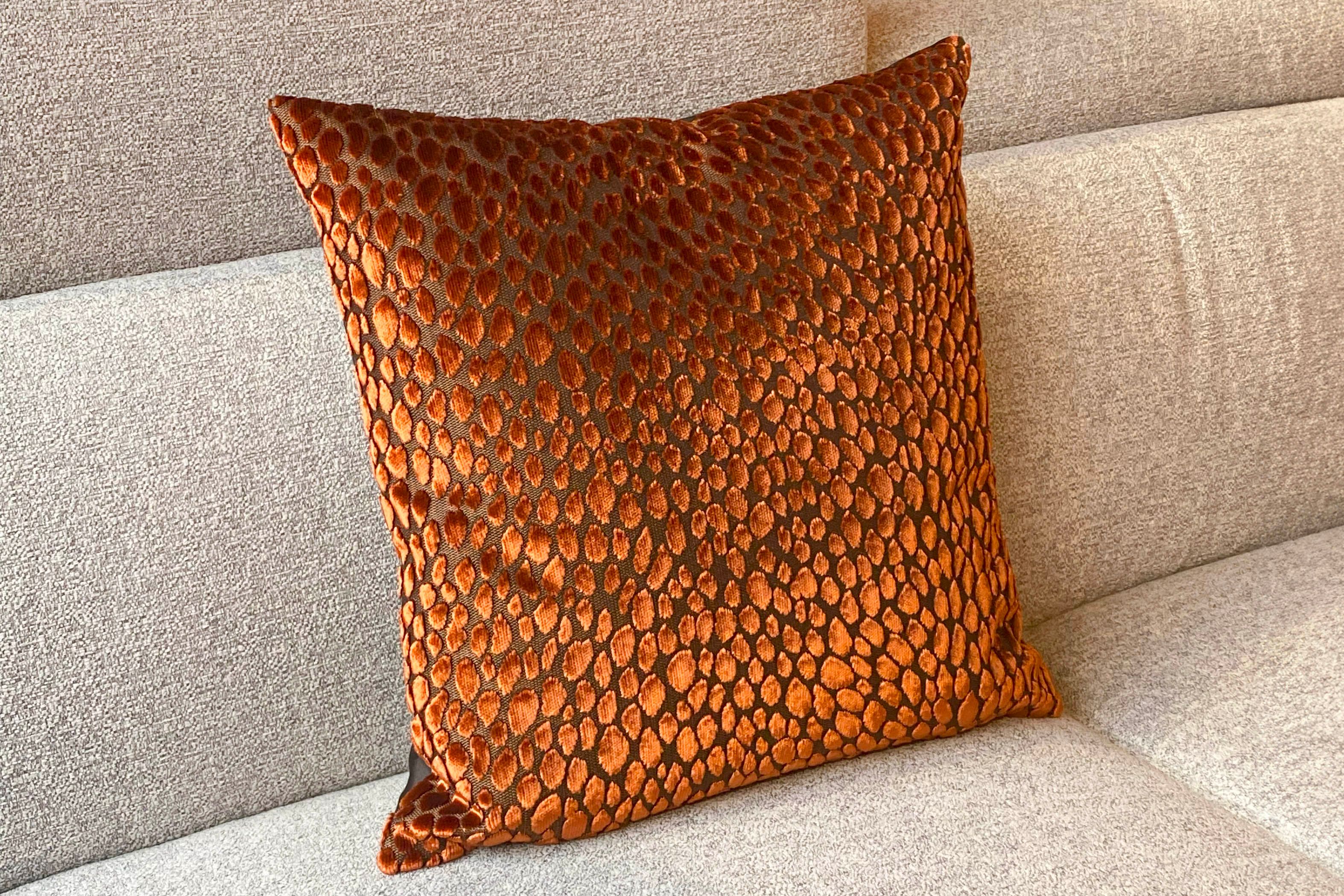 Sierkussen Burned Orange Speranza  | Claudi