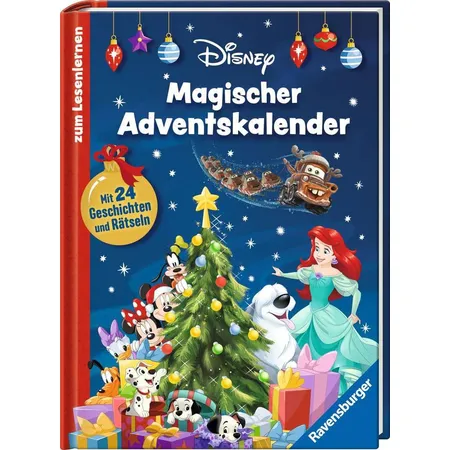 Ravensburger Disney: Magischer Adventskalender zum Lesenlernen