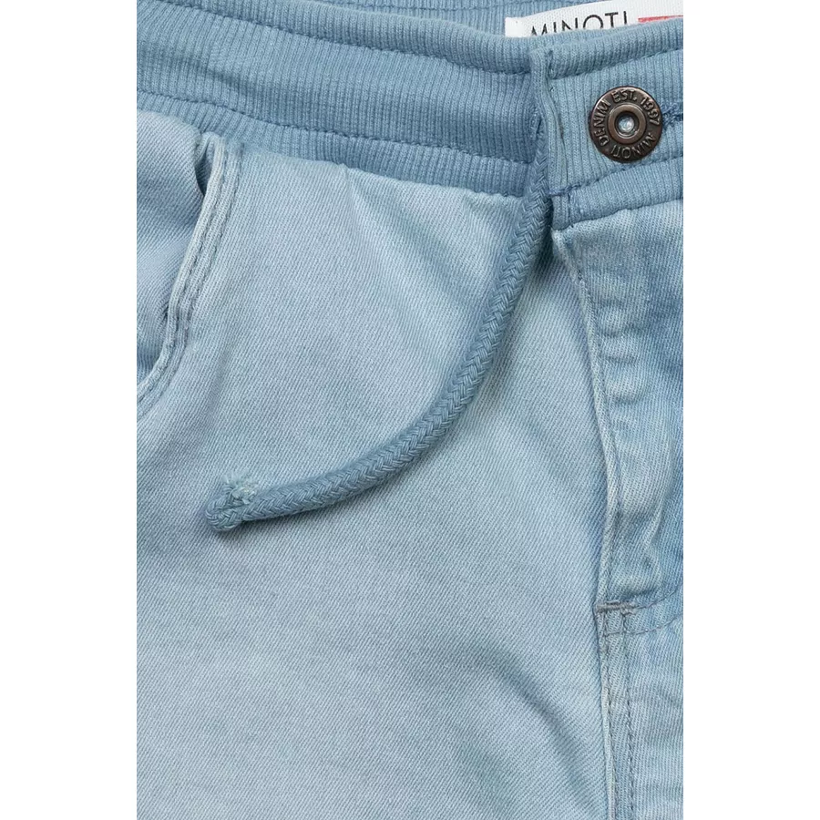 MINOTI Jeansshorts Denim-Hellblau