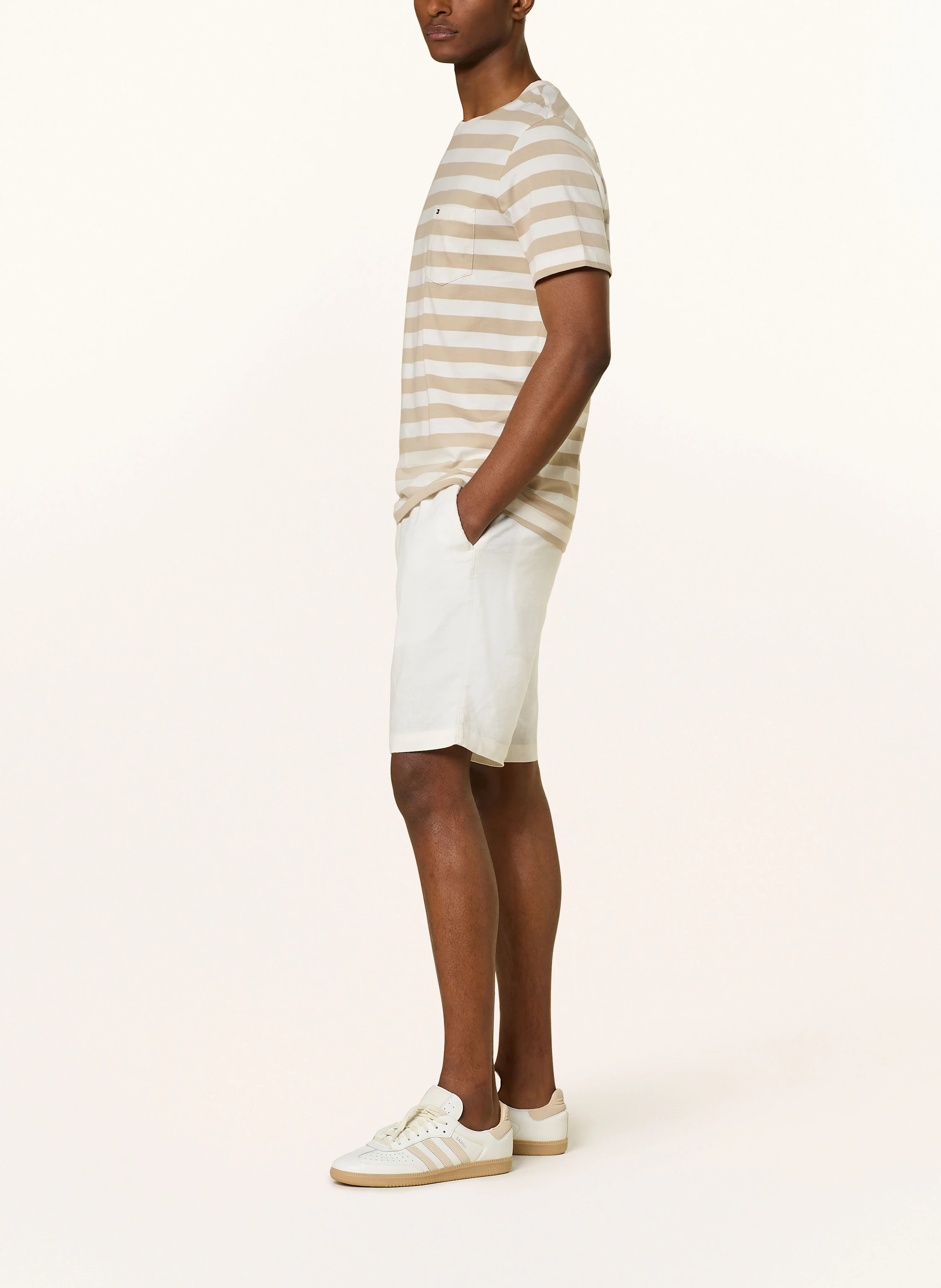 TOMMY HILFIGER Leinenshorts HARLEM Relaxed Tapered Fit
