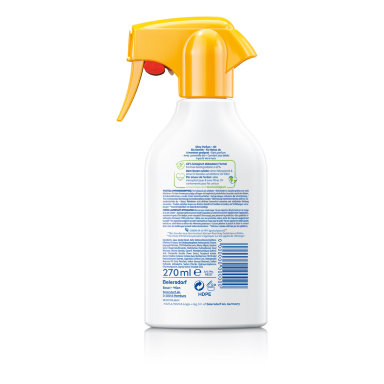 Nivea Babies & Kids Sensitve Protect Trigger LSF 50+