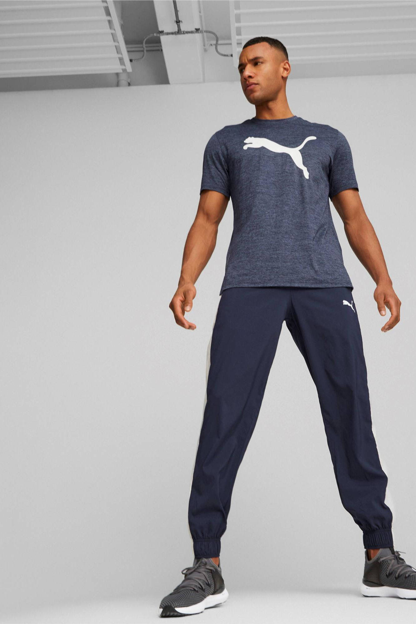 Puma sportshirt blauw