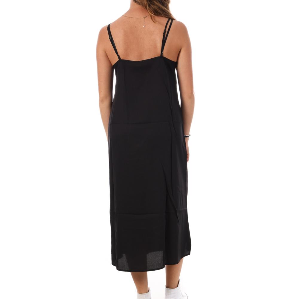 Vero Moda Robe Noire mi-longue Femme Vero Moda Jeanett