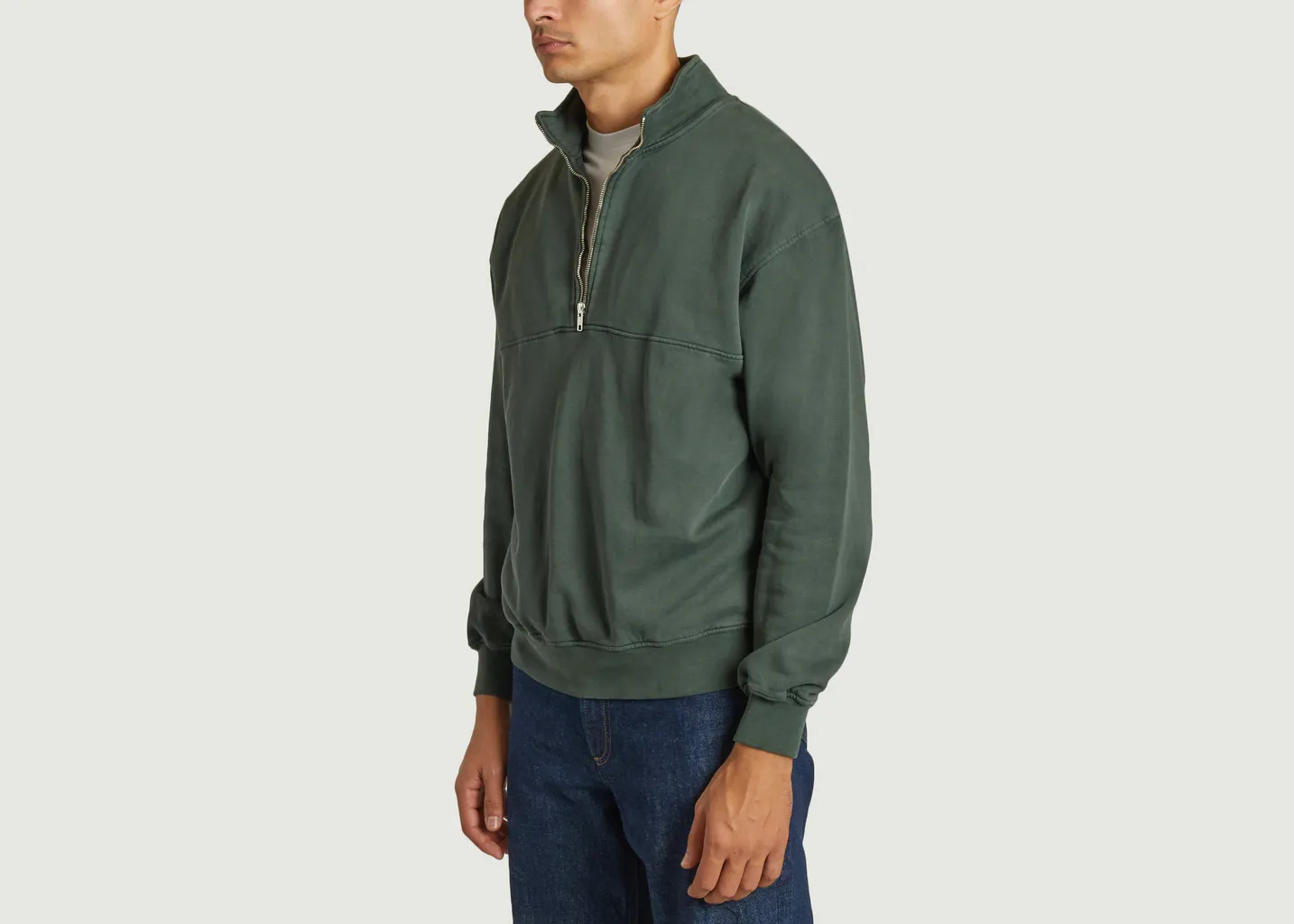 Organic Quarter Zip Colorful Standard