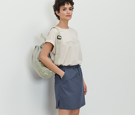 Funktionsrock mit Shorts, dunkelblau