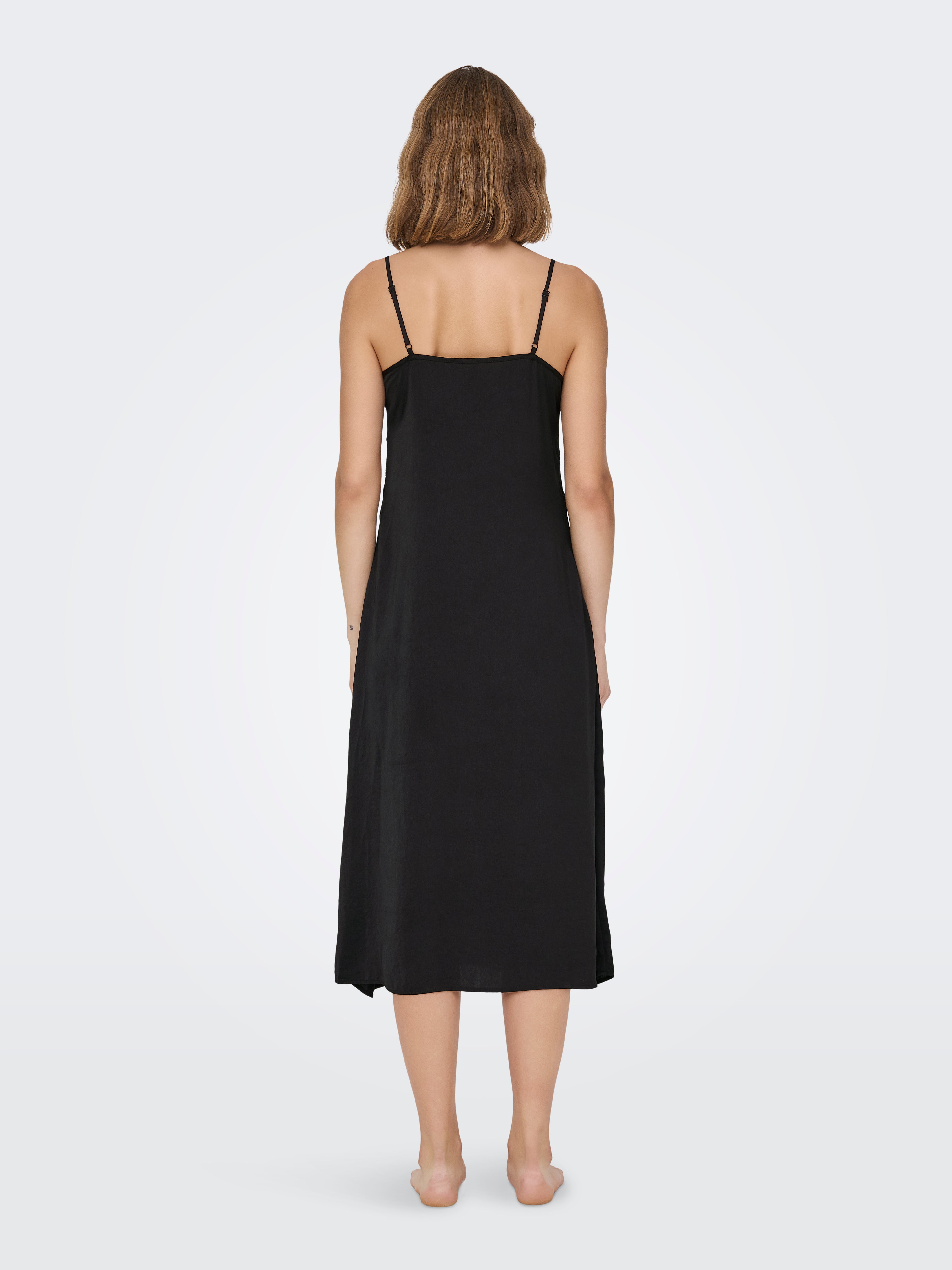 ONLGHITA Nachthemd Black