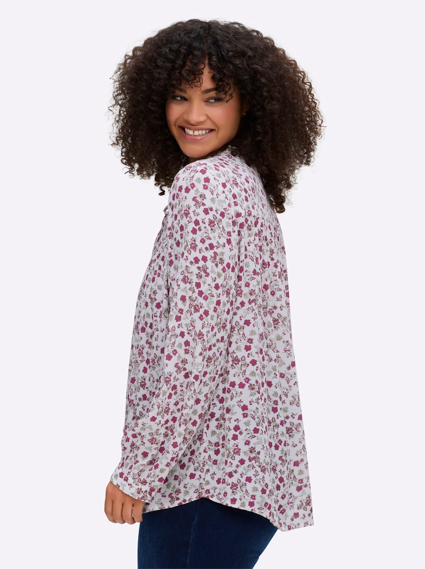 Sheego Druckbluse