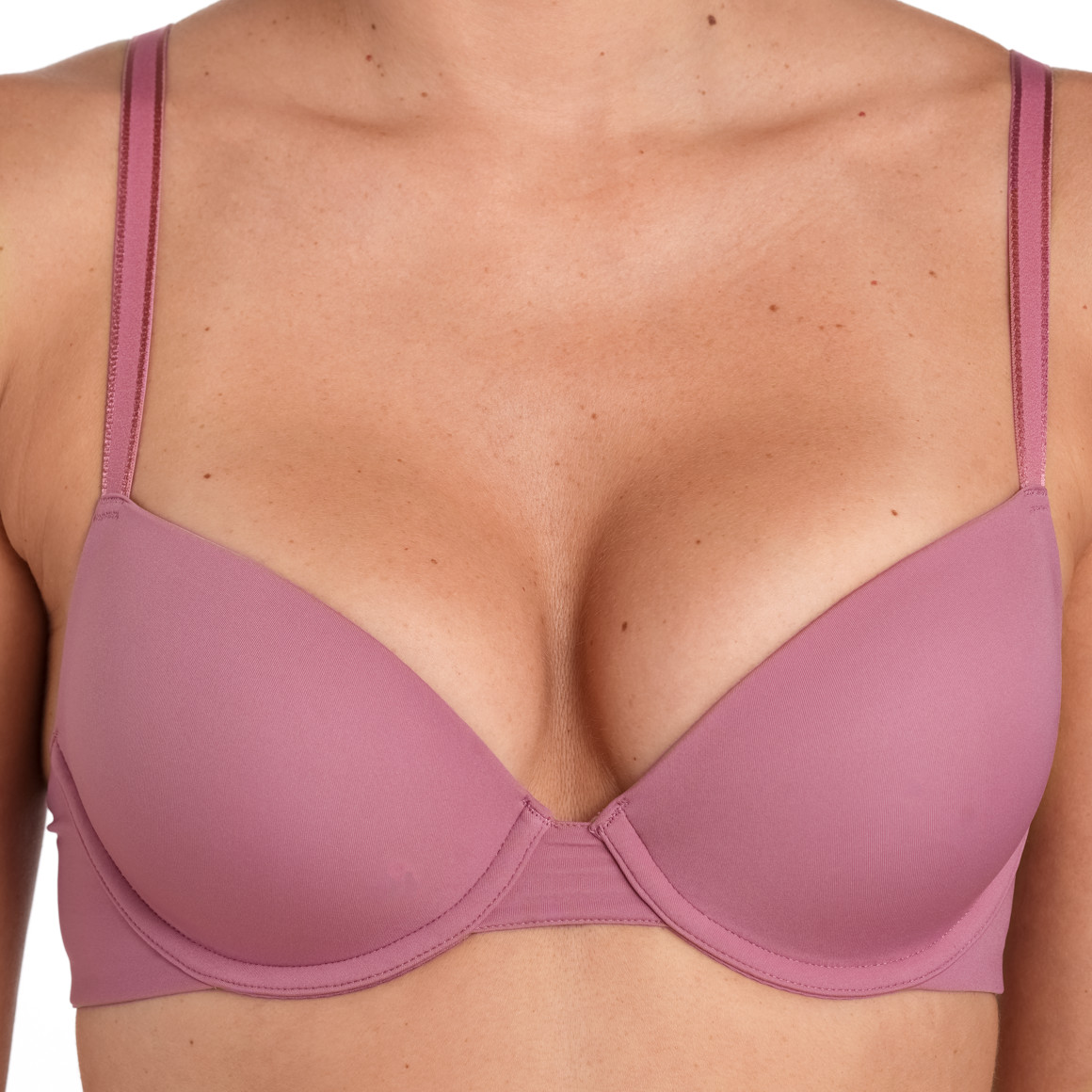 Gina Benotti Damen Bügel-BH im Basic-Look beere