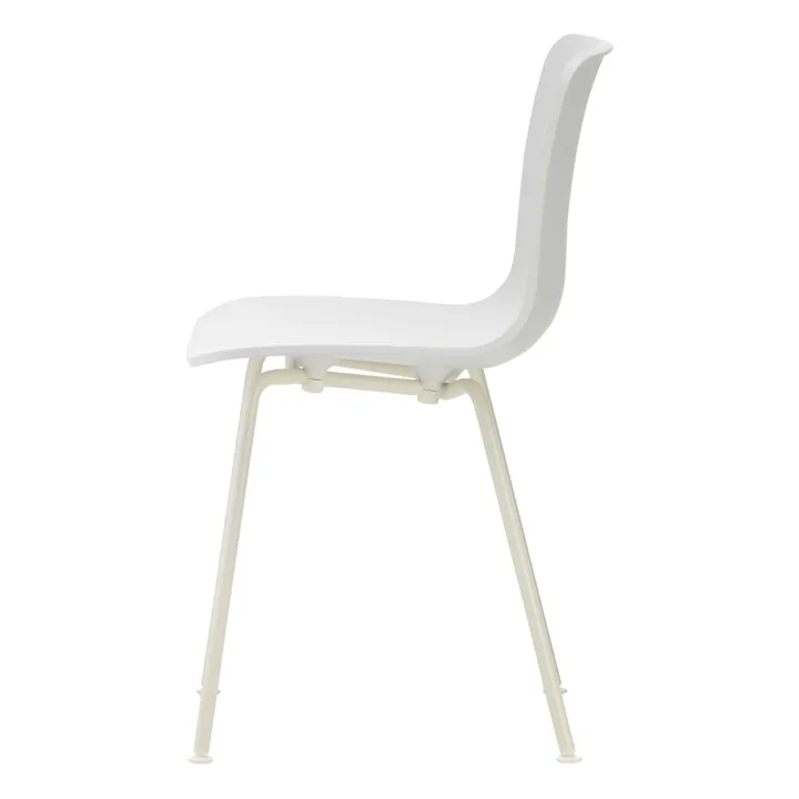 Vitra Chaise Hal RE tube - Jasper Morrison | Blanc coton
