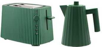 Alessi - Plisse - Elektrische Waterkoker - Green - 1 liter