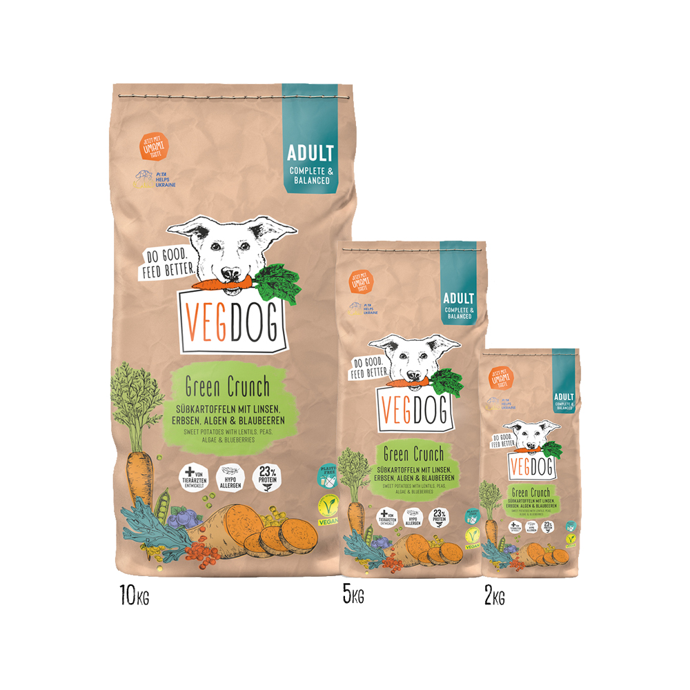 VegDog Green Crunch Hondenvoer