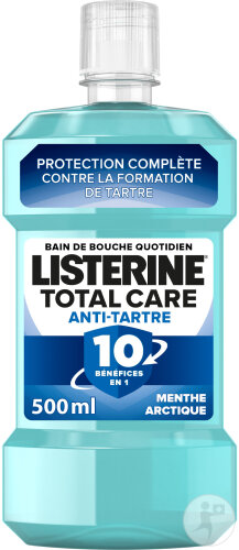 Listerine Total Care Bain De Bouche Anti-Tartre Flacon 500ml