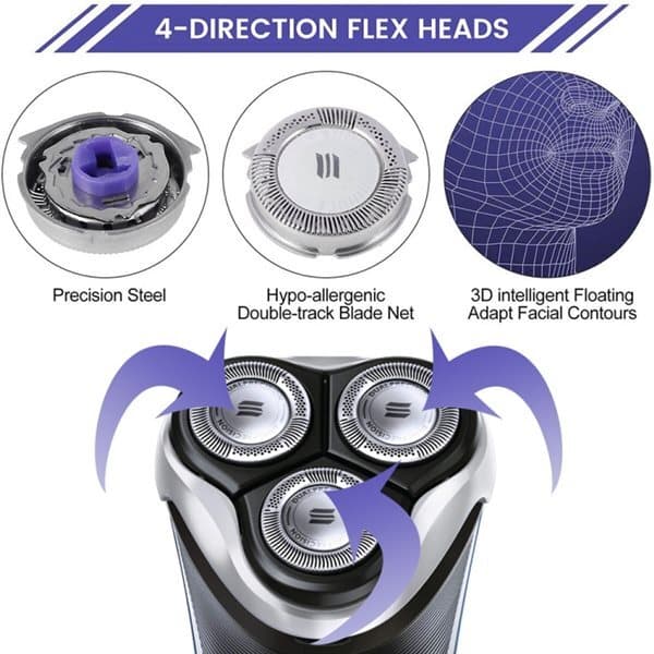 Barberhoved til Philips HQ8 / HQ7180 / HQ7140 / HQ6090