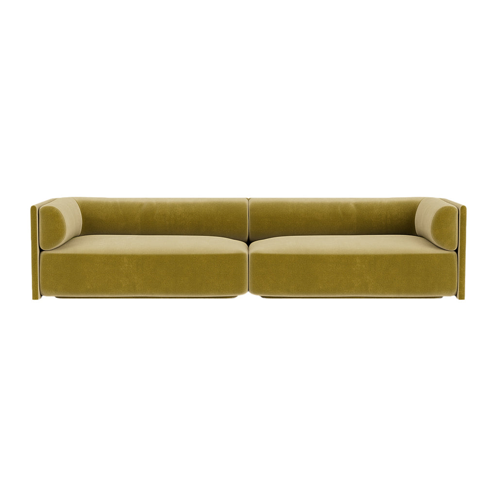 FÃST Bolster 3-zitsbank - Royal / Pistache
