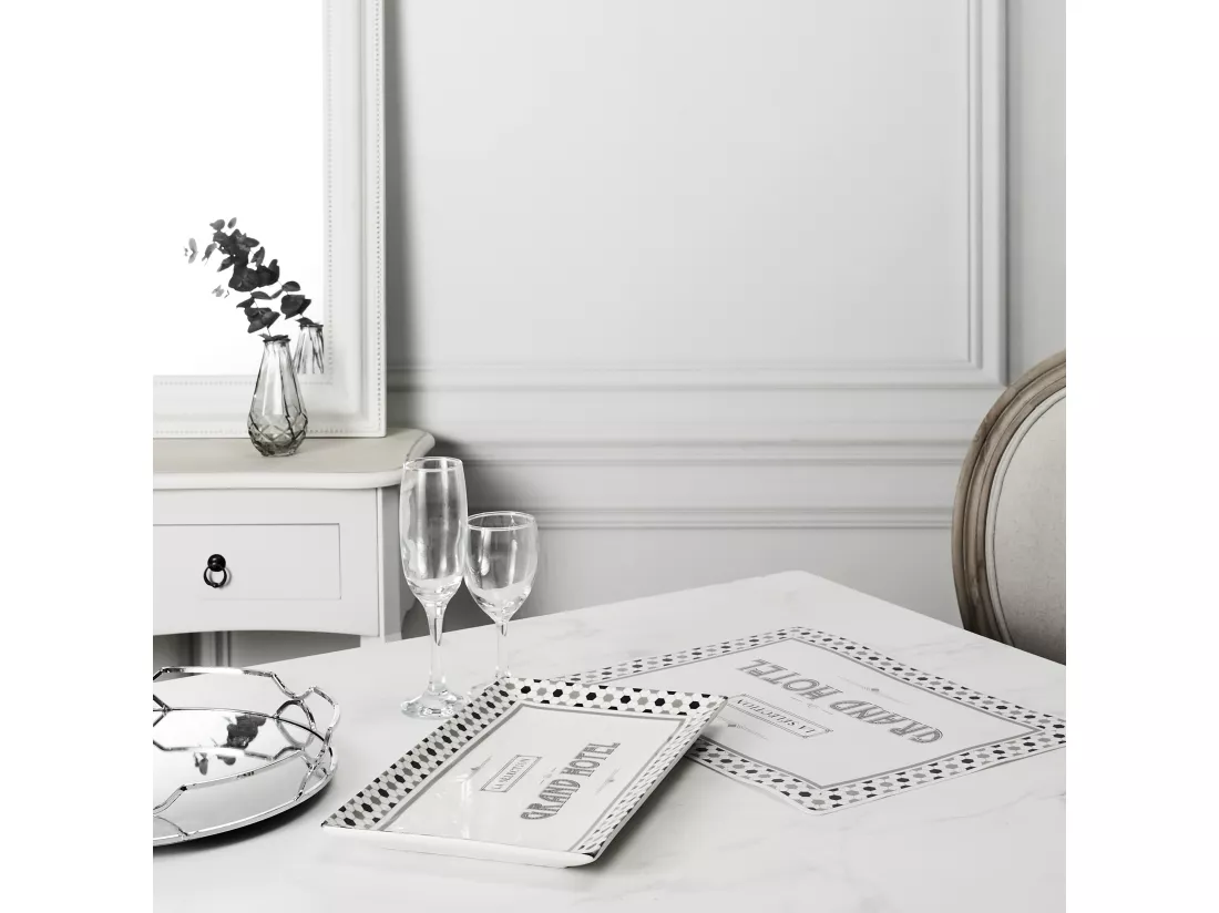 Plat Presentation Grand Hotel 20x35cm A1/m12