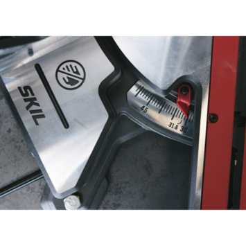 SKIL afkortzaag (verstekzaag) 254mm met trekfunctie, laser en 'dual bevel' functie 1320AA 2000W   snelklem