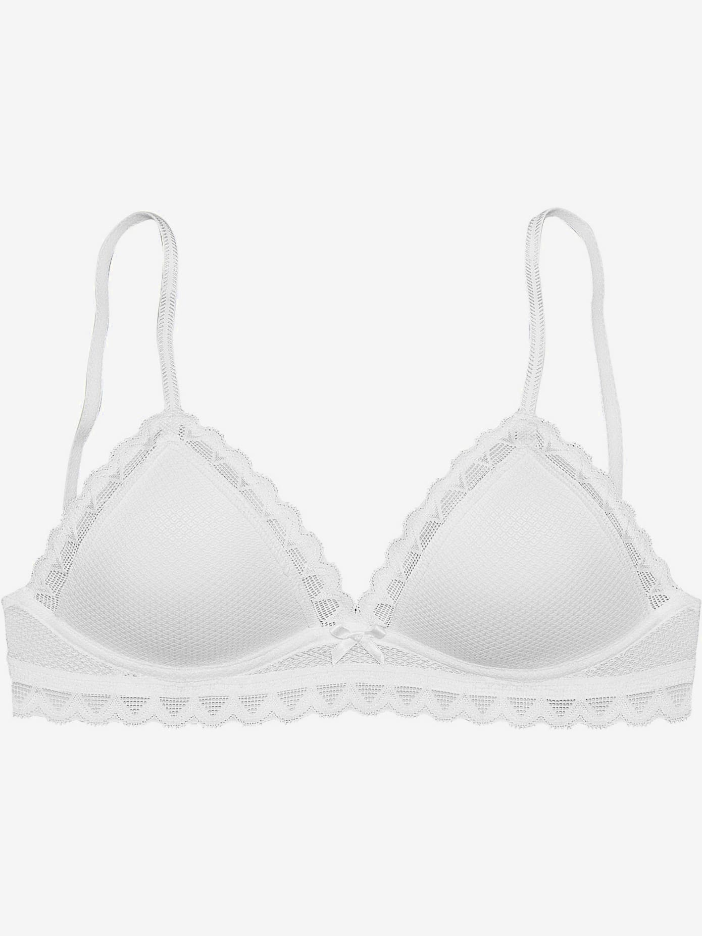 Soutien-gorge bralette tendance avec dentelle graphique