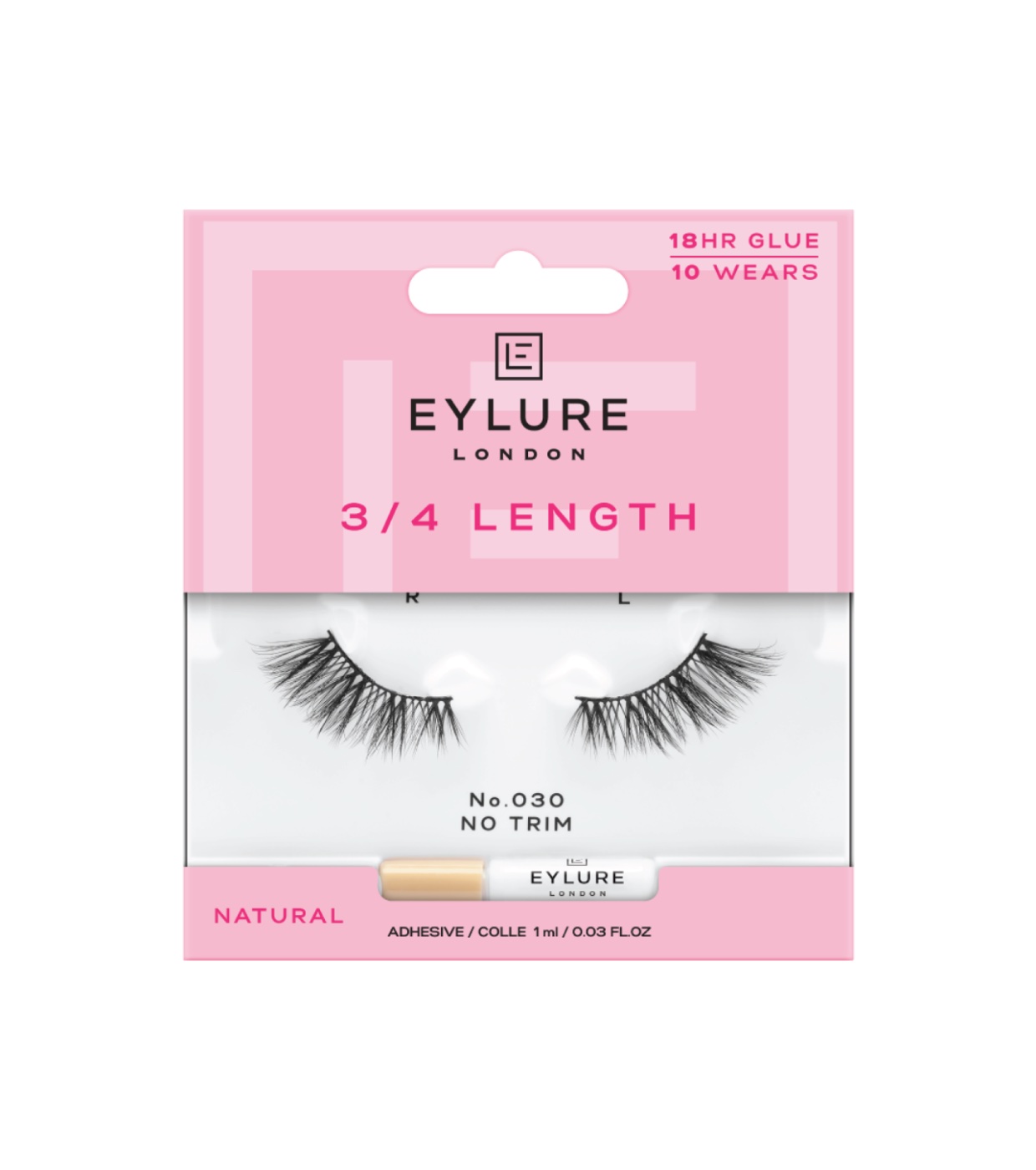 Eylure - Cílios postiços 3/4 Length - N° 030